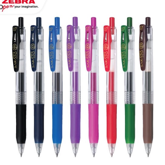 

PRODUCT TERPOPULER Zebra Sarasa Clip Retractable Pulpen Ukuran 7