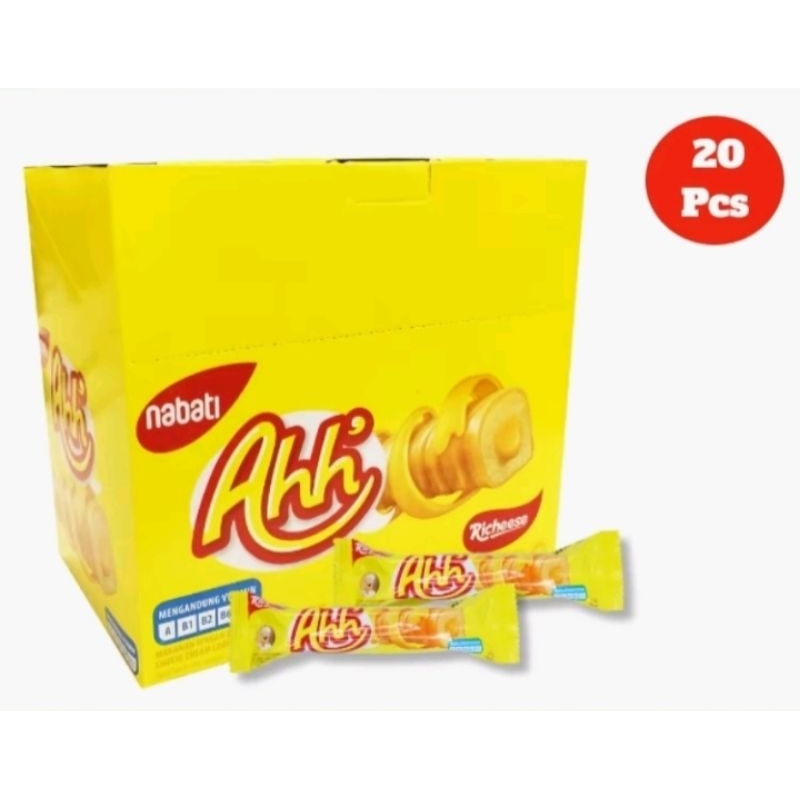 

Ahh Nabati Stik 1 box isi 20 pcs