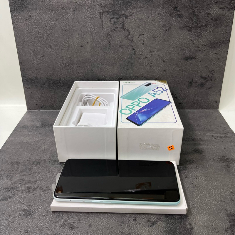 Oppo A52 6/128gb Fullset Second Garansi Resmi