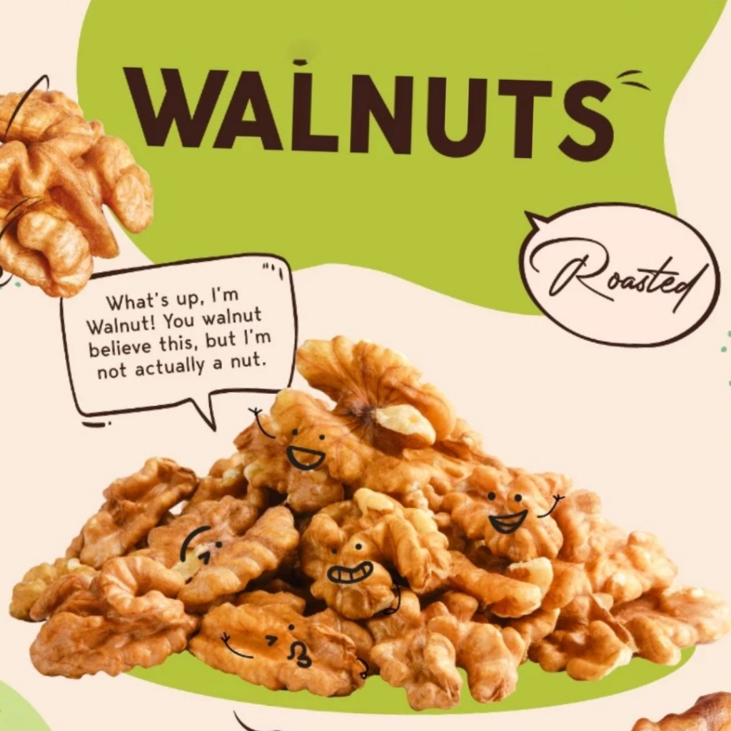 

Roasted Walnut 1kg / Kacang Walnut Panggang 1kg /Kacang Walnut Roasted 1 Kg Kacang Kenari Susu Natural Super Food