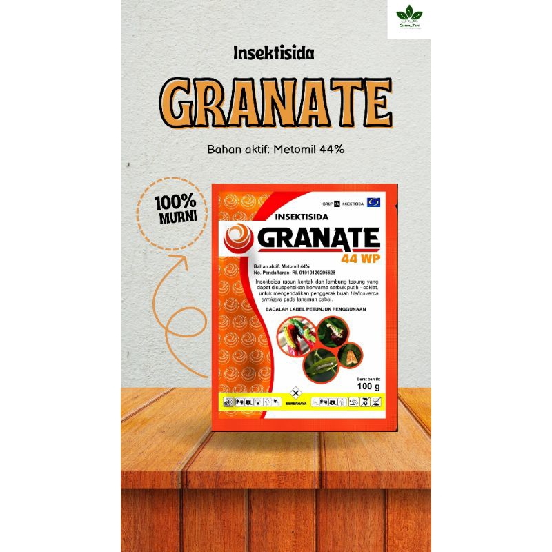 Insektisida Granate, Insektisida pembasmi ulat