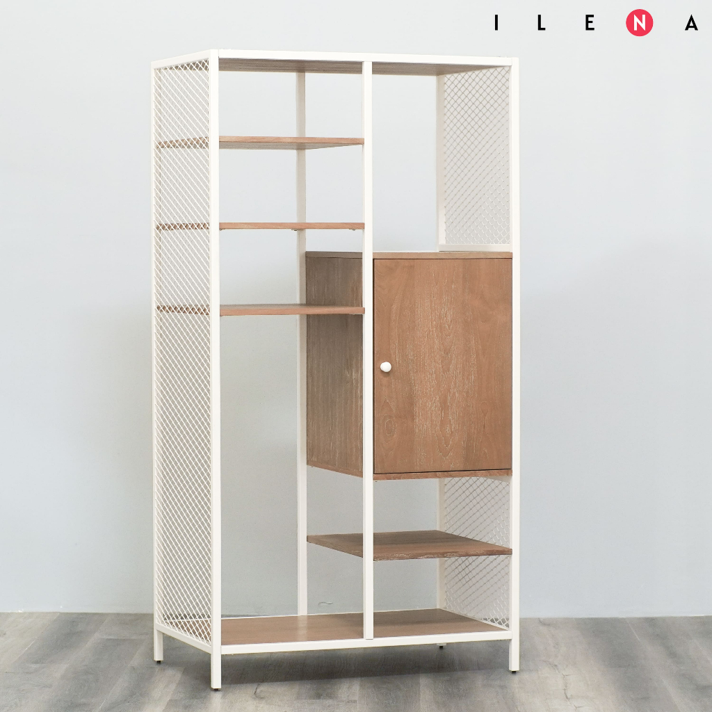 ILENA FURNITURE Industrial - Wardrobe / Lemari Pakaian / Lemari Baju / Almari Pakaian