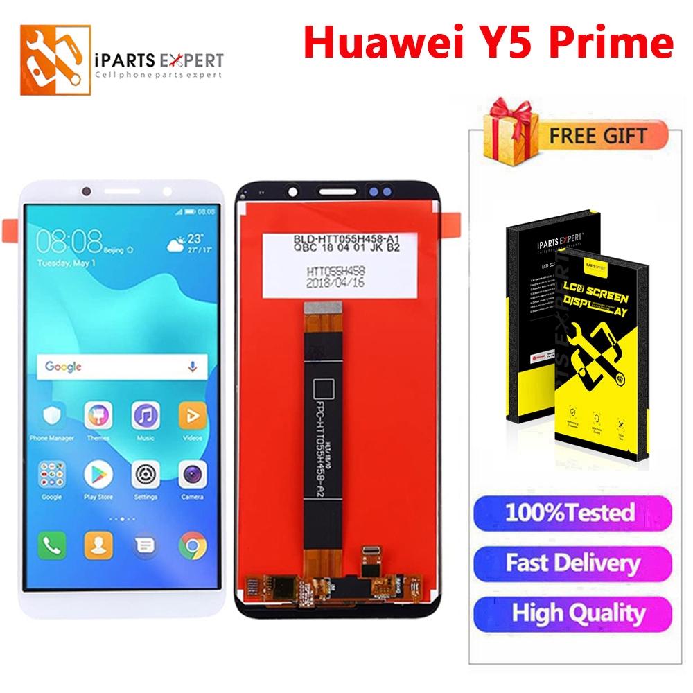 IPARTSEXPERT Asli LCD untuk Huawei Y5 prime 2018 LCD Y5 Lite 2018 LCD Display Rakitan Digitizer Laya