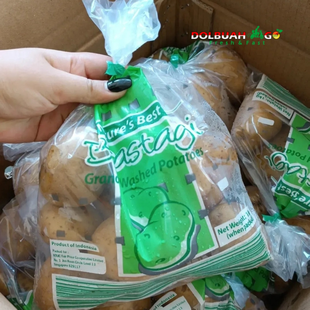 

Kentang Dieng (1kg) Kentang Granolla Brastagi Sayur Segar Murah Semarang - Dolbuah