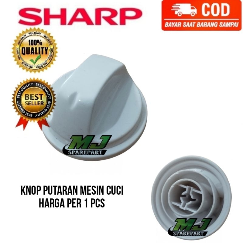 Knop Mesin Cuci Sharp / Knop Putaran Timer Mesin Cuci Sharp 2 Tabung