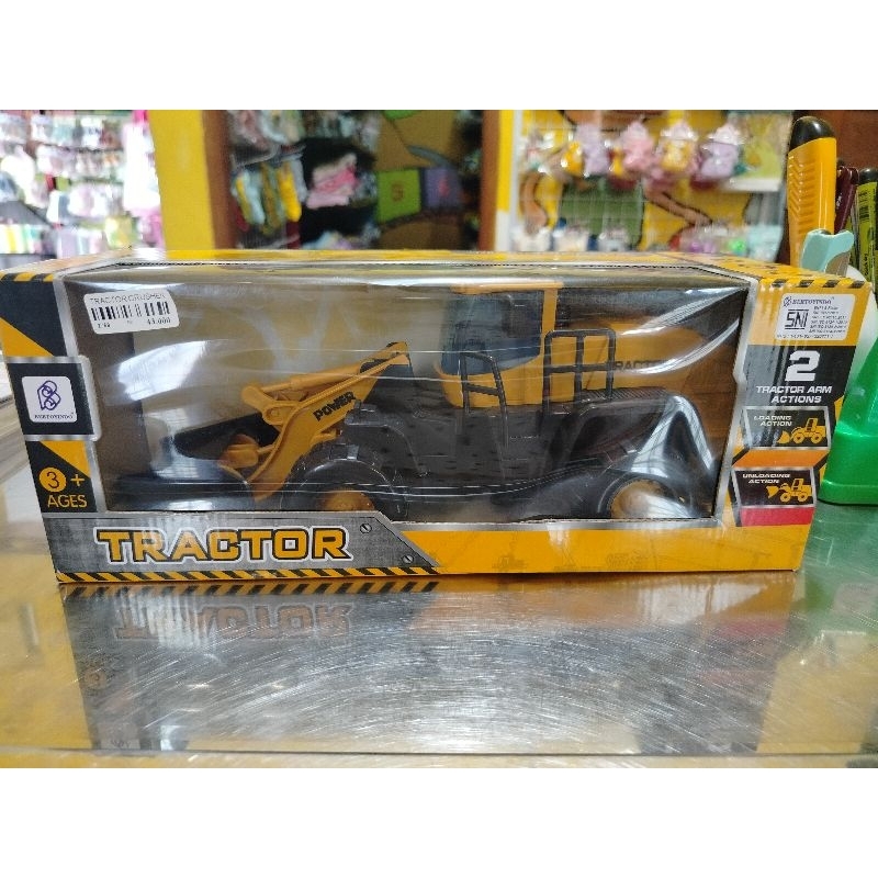 Mainan Miniatur Disassembly Tractor DIY