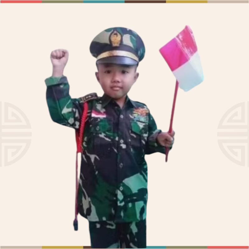 BAJU PROFESI ANAK LAKI-LAKI DORENG/BAJU PROFESI ANAK TNI AD