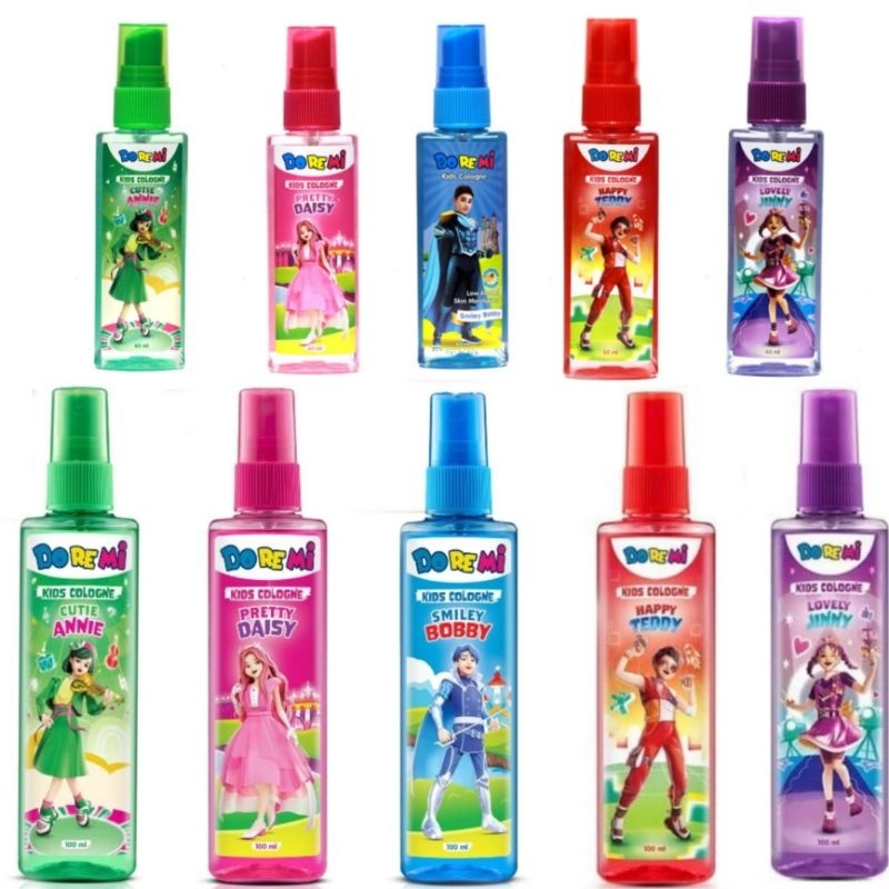 Anugrah - Doremi Kids Cologne Low Alcohol | Skin Moisturizer | Parfum Murah Tahan Lama | 60ml