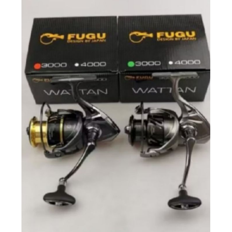 reel pancing fugu wattan 1000-3000 power handle