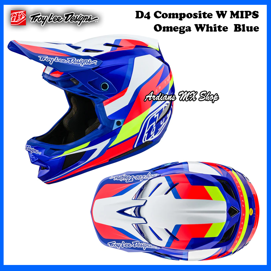 TLD -  D4 COMPOSITE HELMET - HELM SEPEDA MTB DOWNHILL