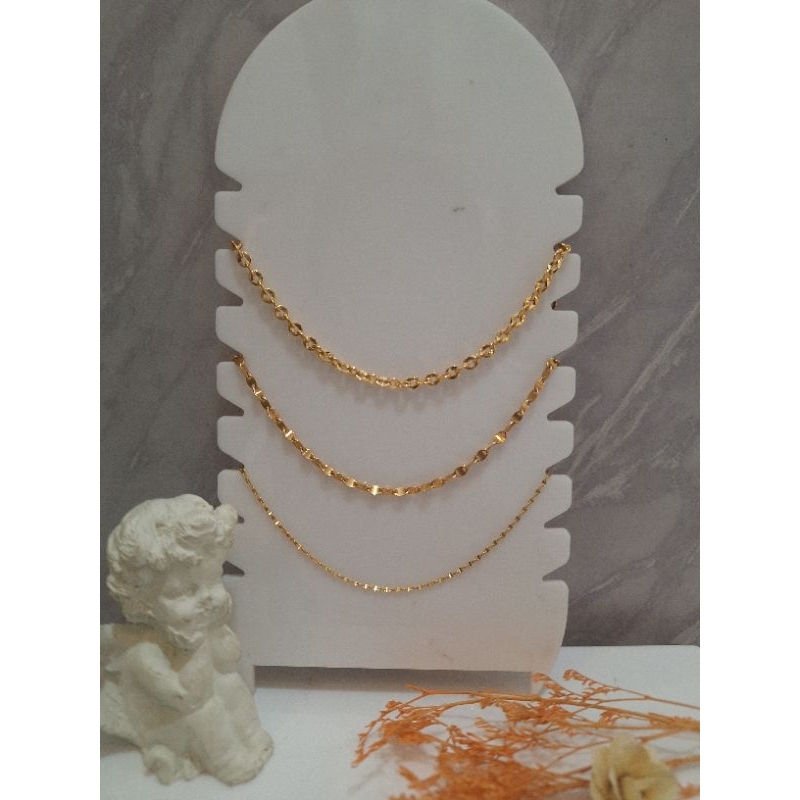 kalung emas toscano kadar 9k