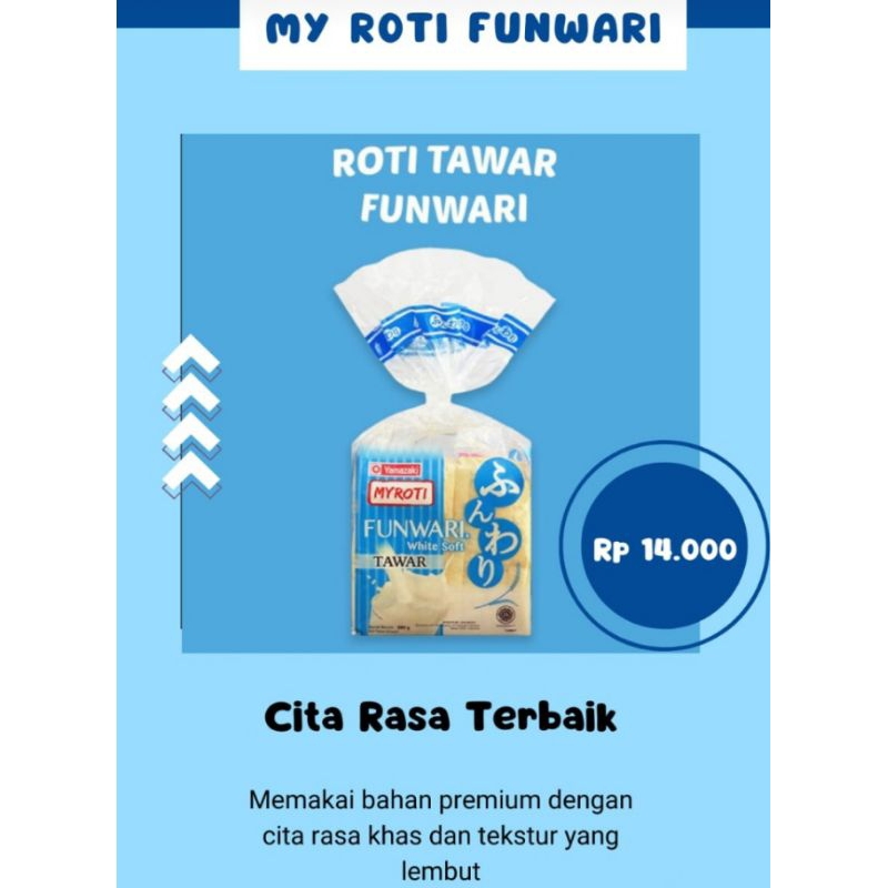 

MyRoti YAMAZAKI Funwari white soft