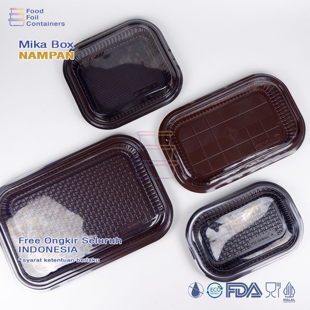 MIKA BOX NAMPAN / WADAH KUE BASAH