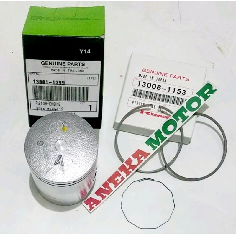 Piston Ring Seher kawasaki Ninja 150 R Ninja 150 RR 100% Original Kawasaki KMI Piston Os A 13001 139