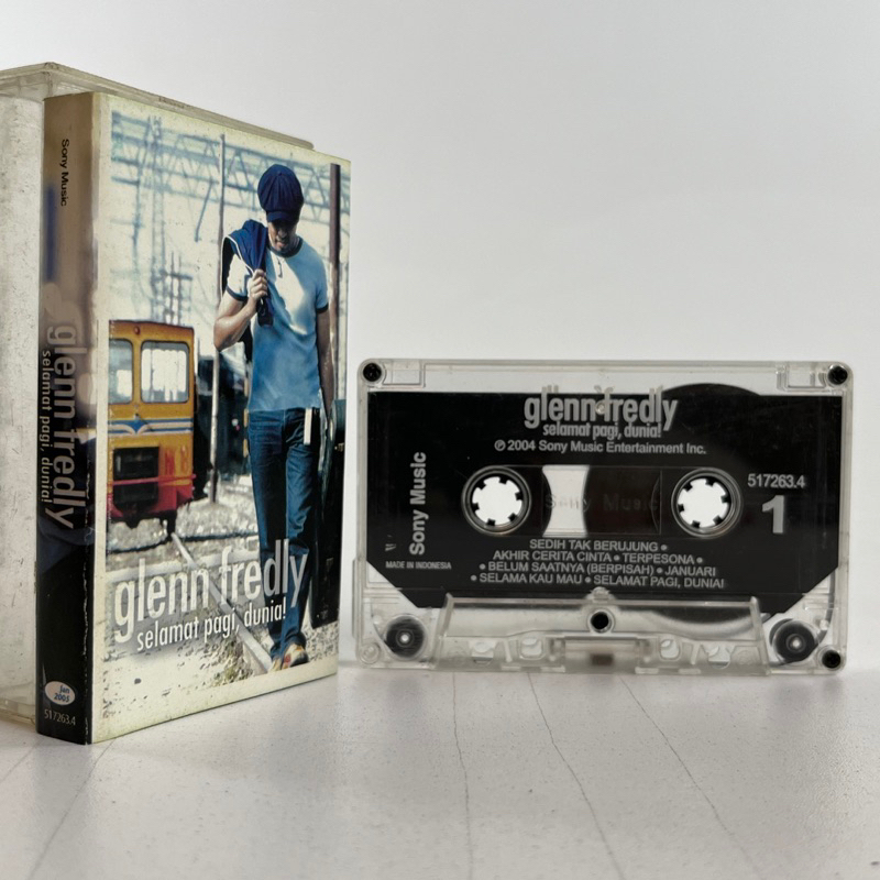 kaset pita indonesia gleen fredly album selamat pagi dunia original tape