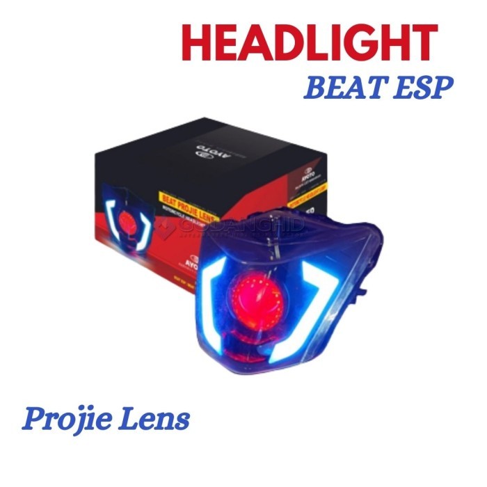 Lampu Depan BEAT FI ESP Ayoto Headlamp Biled Projie Reflektor Beat Fi Beat Esp