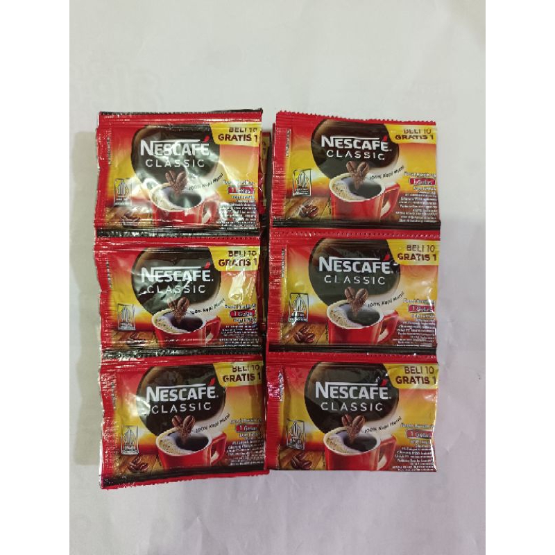 

Nescafe Classic Renceng 10 Sachet @ 2g