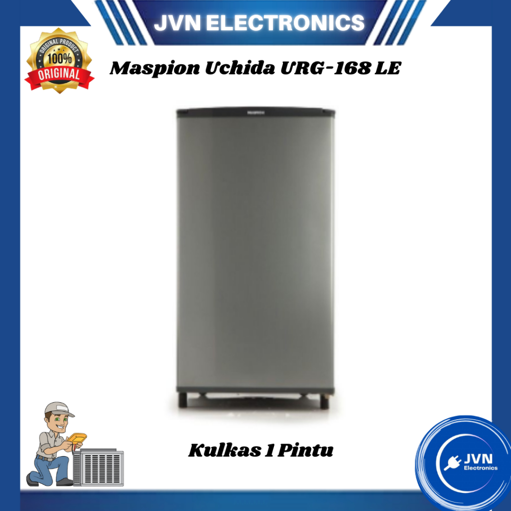 Kulkas 1 Pintu Maspion Uchida URG-168 LE