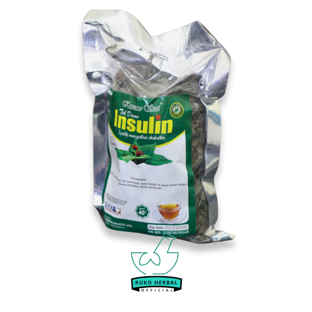 

Teh Daun Insulin Obat Herbal Diabet/ Diabetes Asli Original