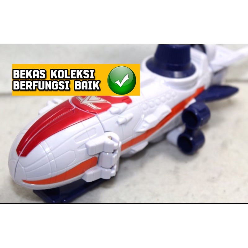 Dx Power Rangers Lupin Ranger Lupinranger Sentai Patranger White Plane