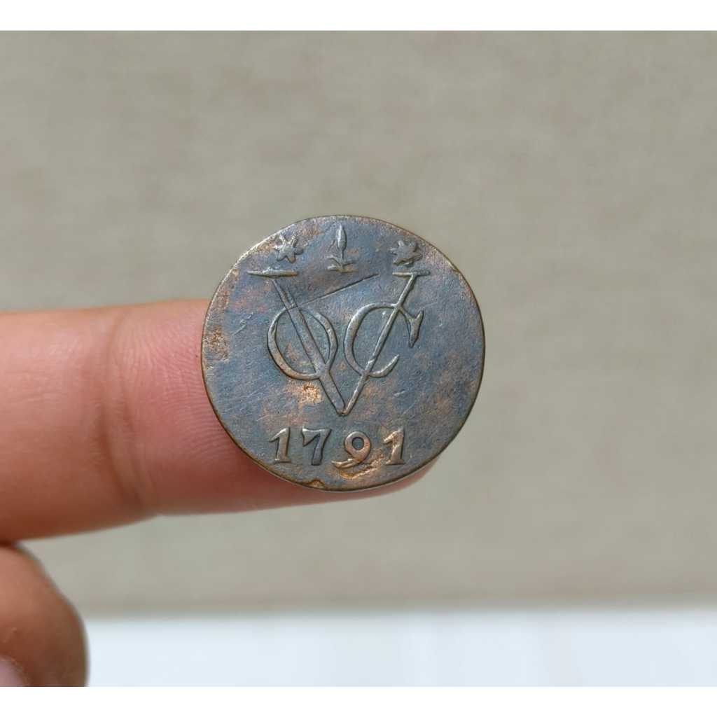 Koin Kuno Jaman VOC Belanda 1791