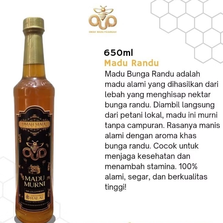 

MADU MURNI | MADU RANDU
