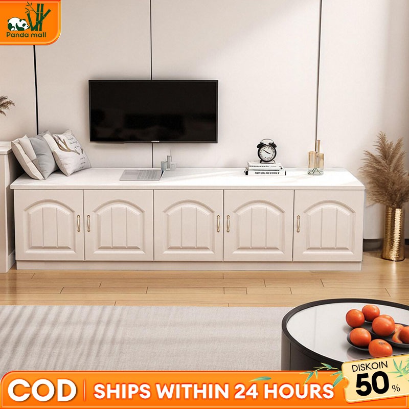 Lemari Jendela Teluk Lemari Kabinet Lemari Kayu Penyimpanan Cabinet Serbaguna Minimalis Lemari Kecil