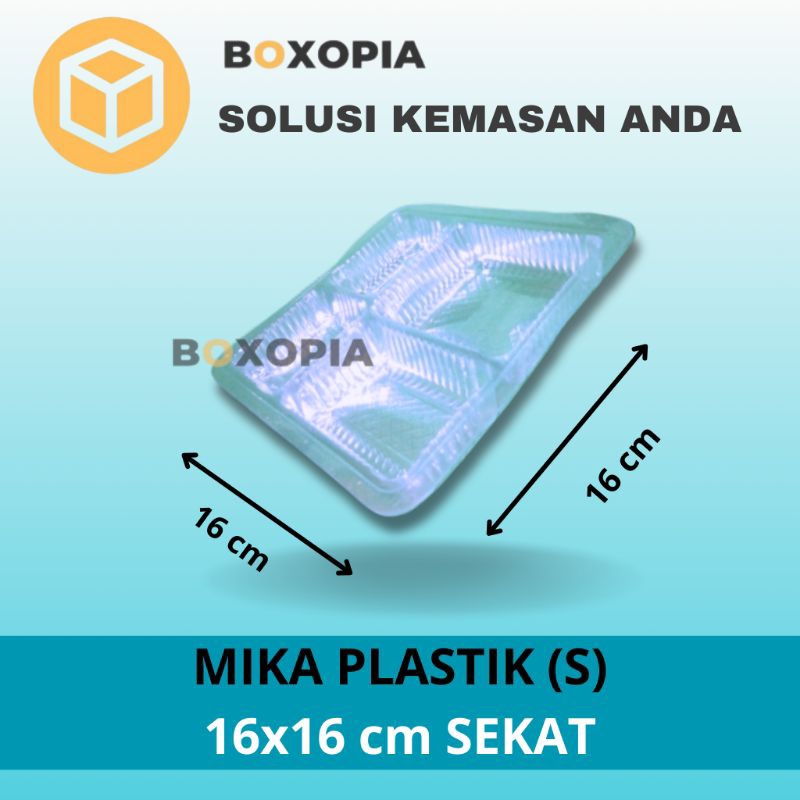 

Mika plastik sekat macam lauk| mika Dus Nasi| isi 50 pcs