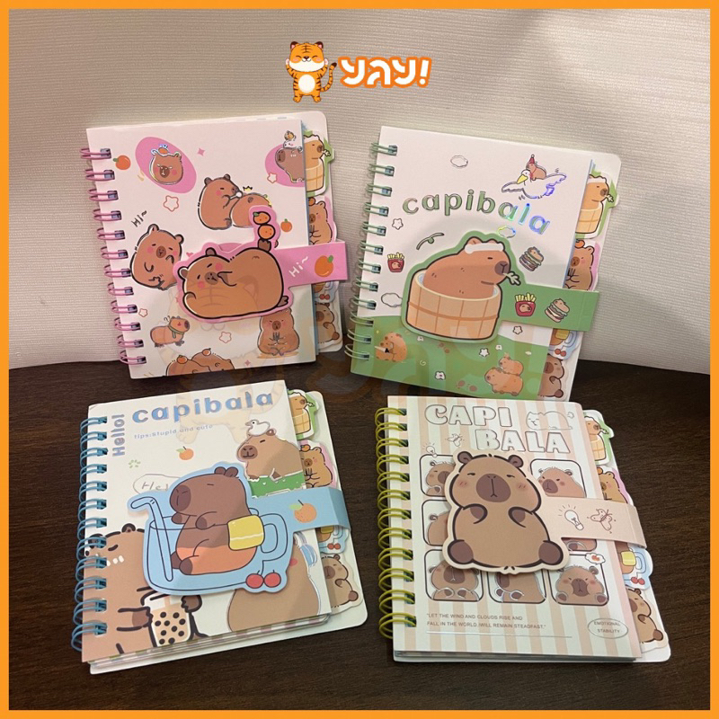 

YAY! NOTEBOOK MOTIF BTI TUTUP BESAR / NOTEBOOK SPIRAL KUROMI CAPYBARA SEKAT XQ-6411 / NOTEBOOK MINI SPIRAL CAPYBARA