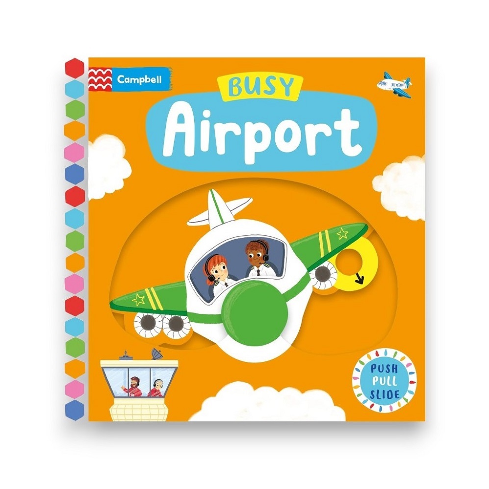 BUSY AIRPORT PUSH PULL SLIDE | 9781529084610