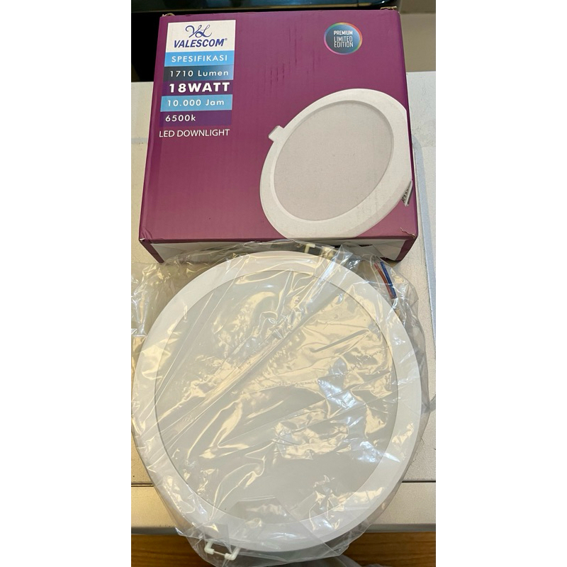 LAMPU DOWNLIGHT LED PANEL LED DOWNLIGHT LAMPU PLAFON PANEL PLAFON INBOW BULAT 18 WATT