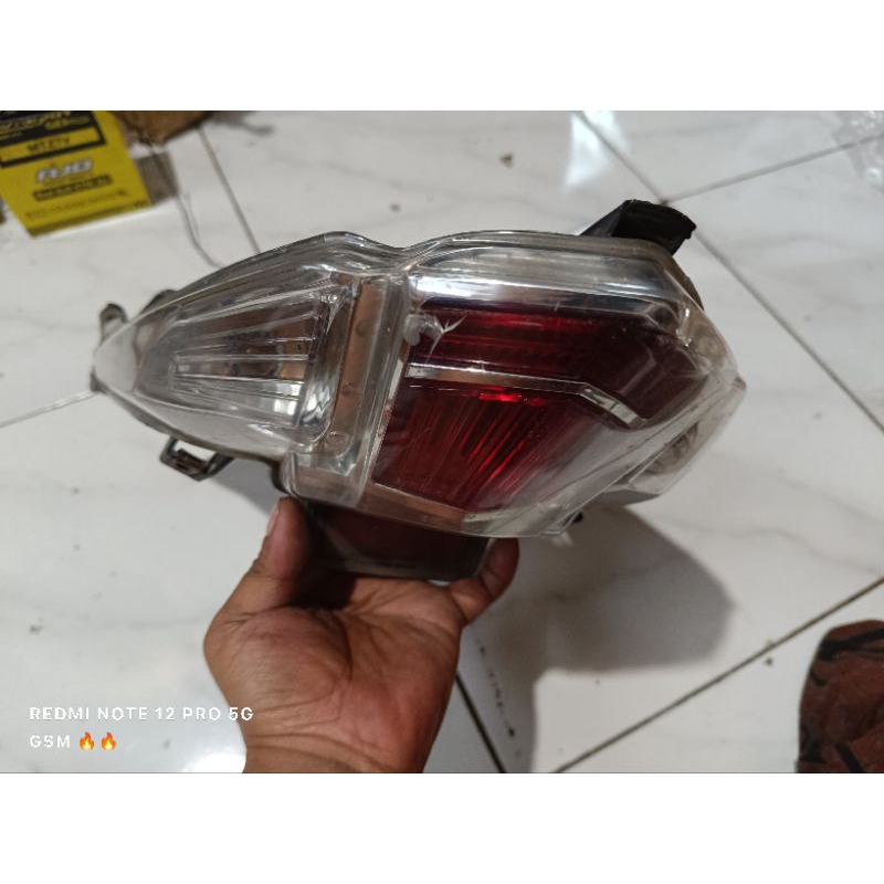 lampu belakang xeon karbu stoplam xeon karbu ori lepasan
