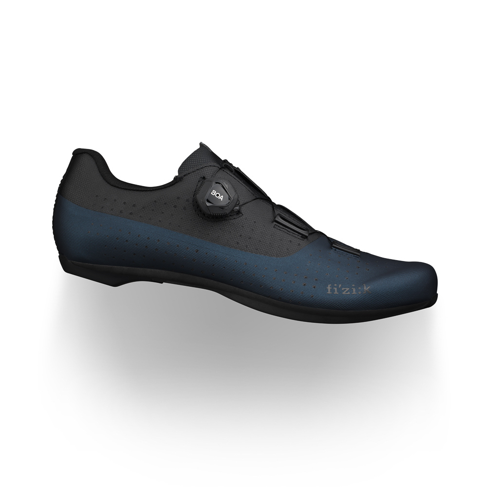 FIZIK TEMPO OVERCURVE R4 WIDE CYCLING SHOES NAVY BLACK