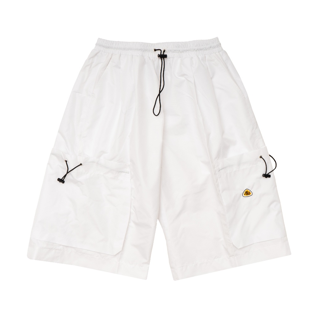 SVH | Kaizo White Parachute Short Pants | Celana Pendek Putih | Celana Pendek Pria | Celana Pendek P
