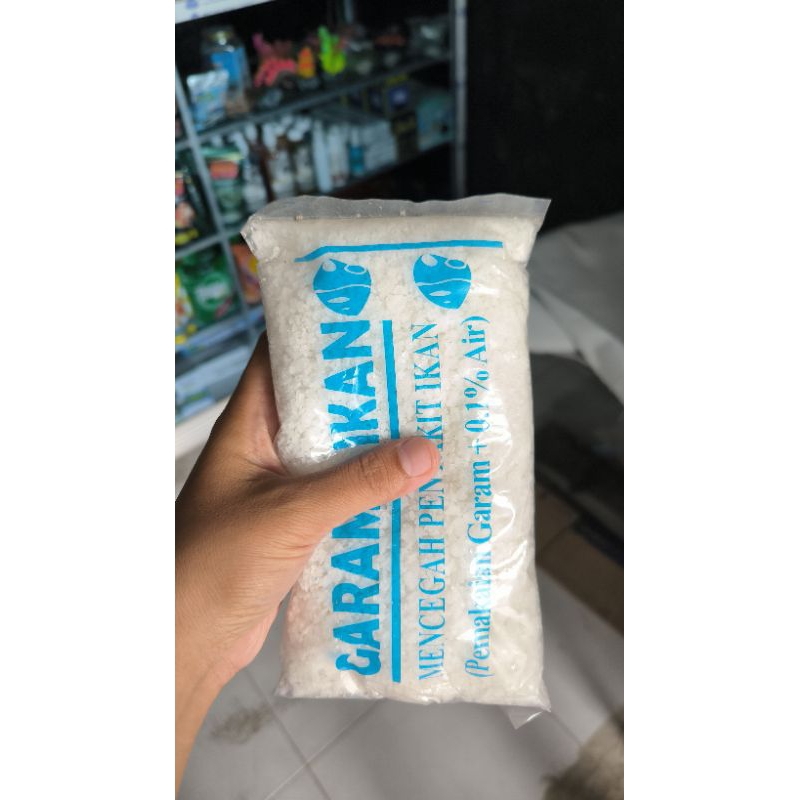 

Garam ikan putih kasar 500gram