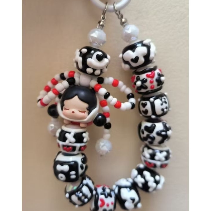 STRAP HP POPMART POPBEAN SKULLPANDA / GANCI POPMART SKULLPANDA