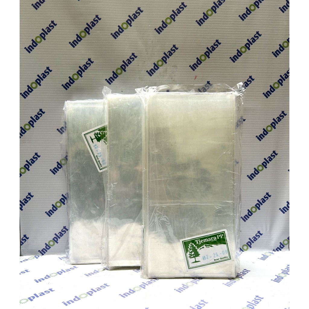 PLASTIK PP TJEMARA TEBAL 08 MIKRON - 12x25