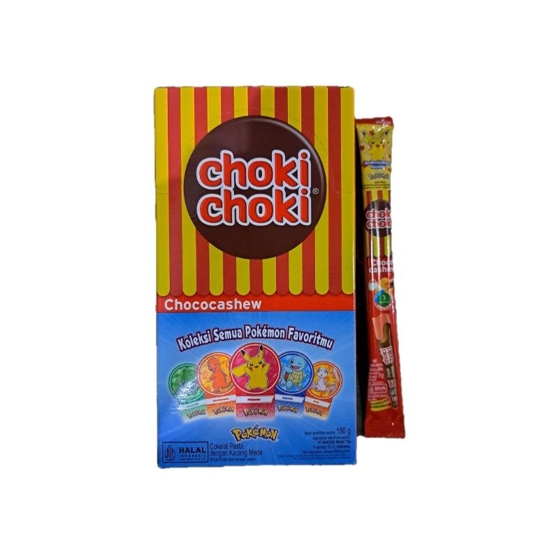 

CHOKI CHOKI CHOCOCASHEW ISI 20 BUNGKUS x10 GRAM / COKELAT | COKLAT PASTA | CHOKI PASTA | CHOKI CHOKI PASTA | CHOKI COKLAT | CHOKI CHOKI COKELAT | CHOKI COKELAT | CHOKI CHOKI POKEMON | CHOKI EDISI POKEMON