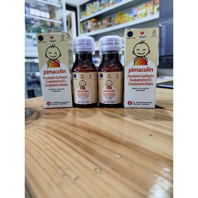 Pimacolin Sirup Rasa Milk 60ml