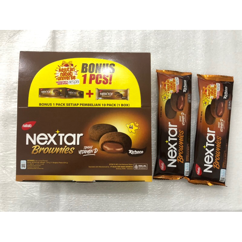 

[NABATI] Nextar Brownies isi 10+1 Pcs