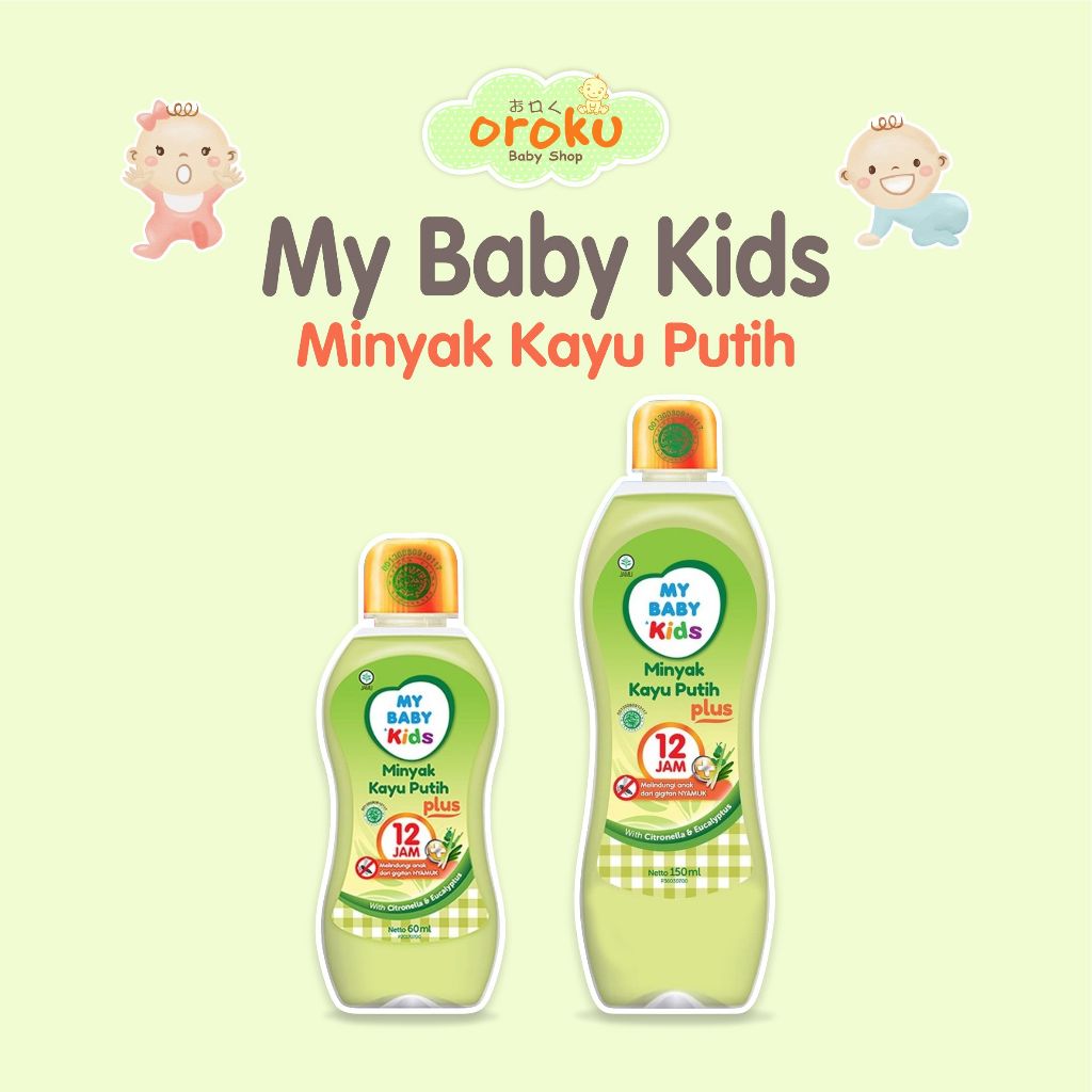 MY BABY KIDS KAYU PUTIH PLUS / MINYAK KAYU PUTIH