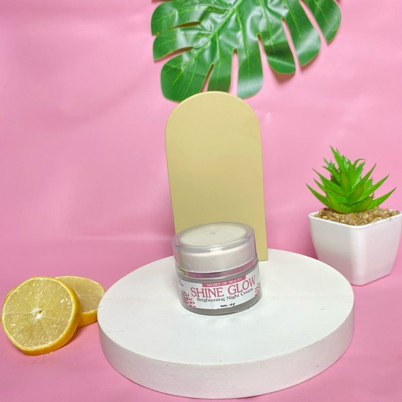 Shine Glow Brightening Night Cream/ grosir Shine Glow/ Ready Shine Glow