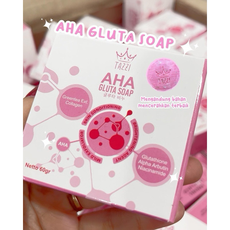 TAZZI AHA GLUTA SOAP 60gr