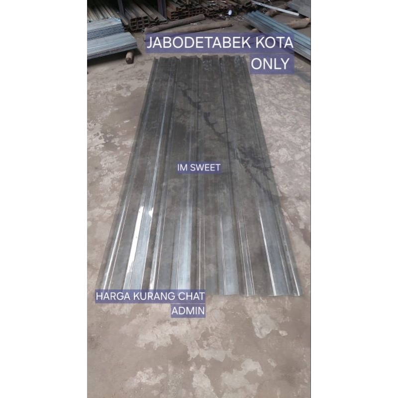 Spandek Transparan 3 / 4 / 5 / 6 meter