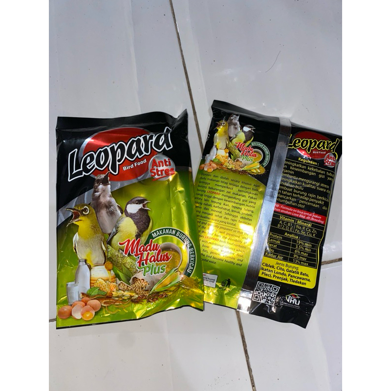Leopard madu halus plus voer leopard