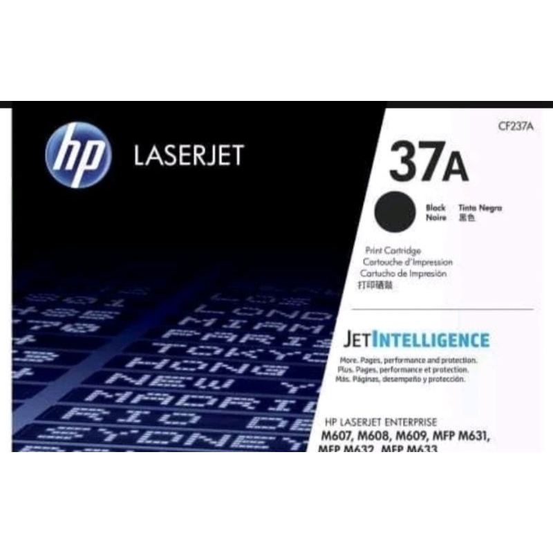 HP LASERJET 37A BLACK ORIGINAL