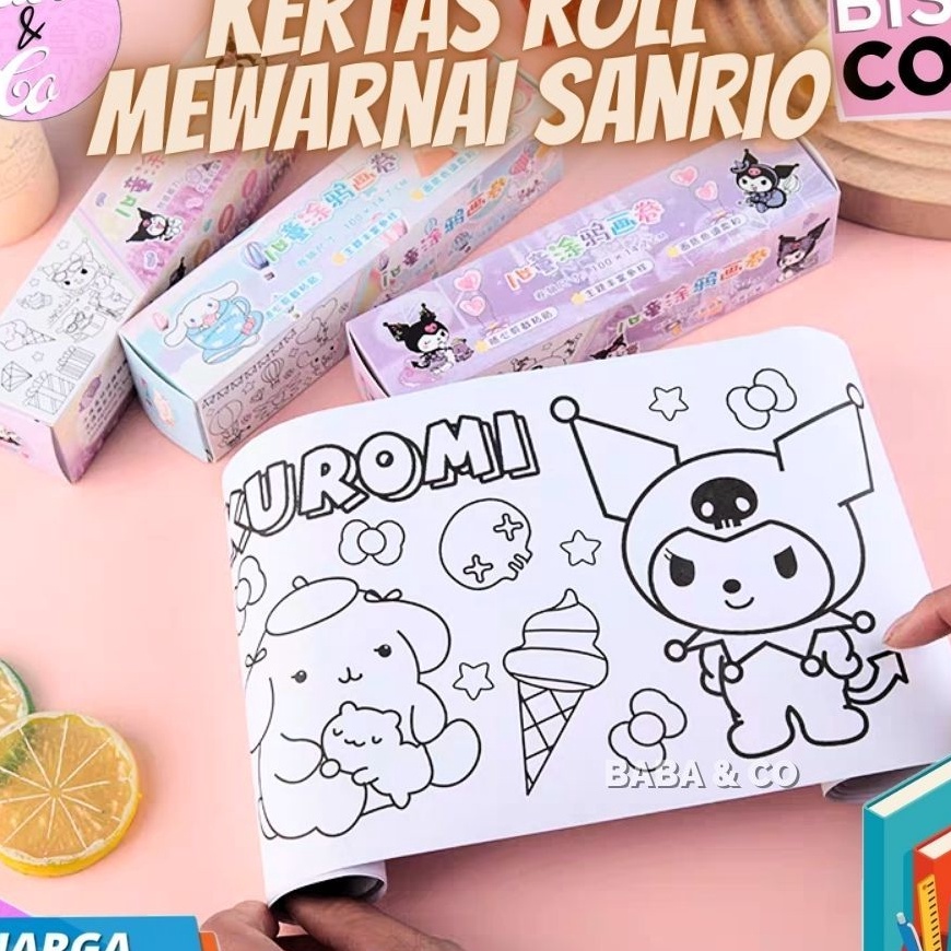 

SIAP KIRIM GAN KERTAS GAMBAR SANRIO ROLL KERTAS ROLL MEWARNAI GAMBAR SANRIO LUCU UNIK MURAH KERTAS GAMBAR DINDING SANRIO