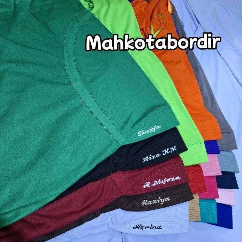 Jilbab Sekolah Jilbab Rabbani Kerudung Anak TK SD SMP Free Bordir Nama