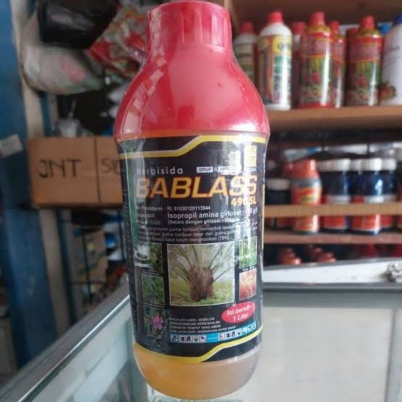 BABLAS 490SL 1 LITER HERBISIDA SISTEMIK / OBAT RUMPUT MATI SAMPAI AKAR / BABLAS 1LITER / bablass 1