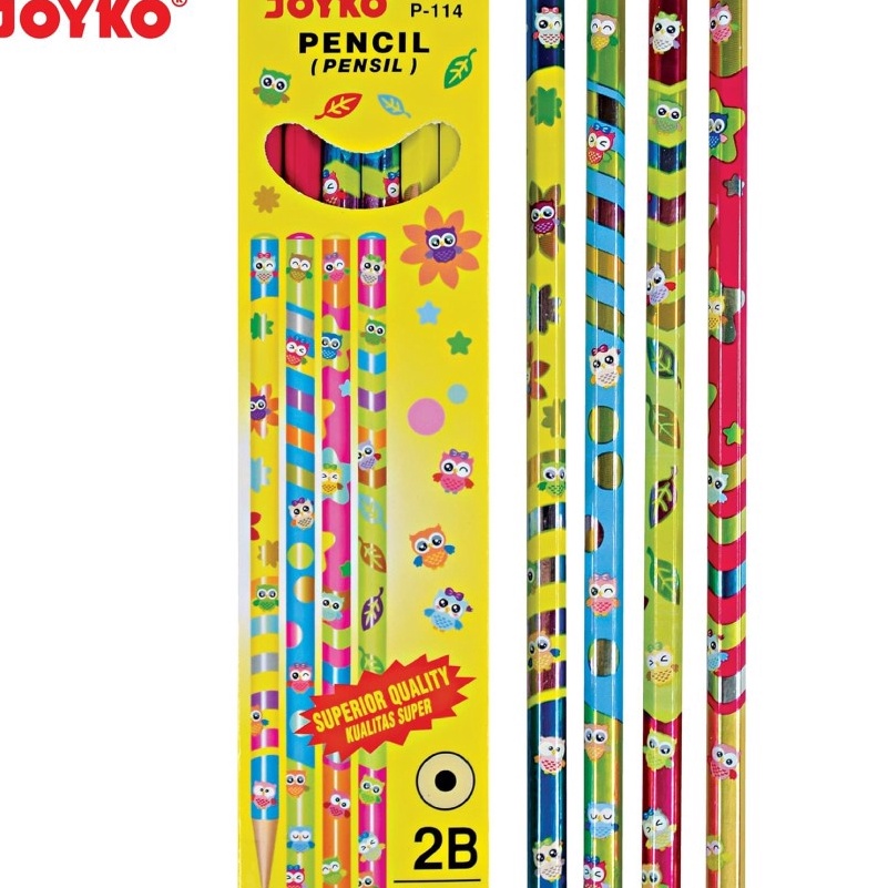 

AYO BELI Pensil P114 2B 1 BOX 12 PCS